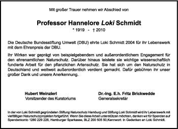 Traueranzeige von Hannelore Schmidt von KREISZEITUNG SYKE