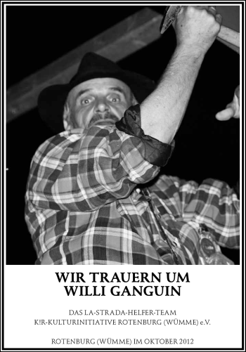 Traueranzeige von Willi Ganguin von KRZ