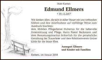 Traueranzeige von Edmund Ellmers von SYK