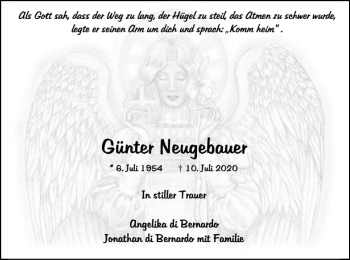 Traueranzeige von Günter Neugebauer von SYK