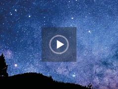 Beispiel Trauervideoanzeige Sternenhimmel